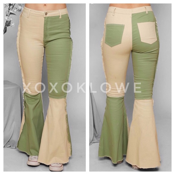 POL Rainbow Festival Harem Jogger Denim Jeans - Picture 14 of 15